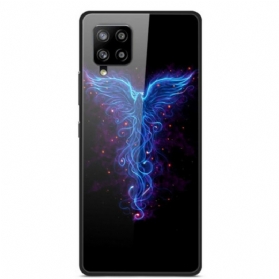 Hülle Für Samsung Galaxy A42 5G Phoenix Gehärtetes Glas