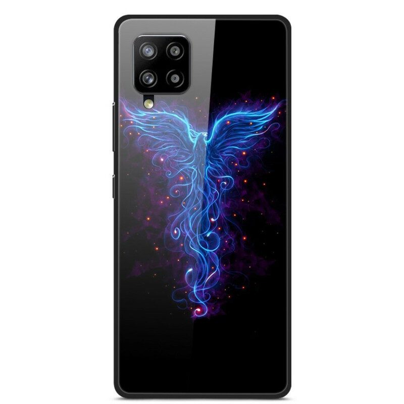 Hülle Für Samsung Galaxy A42 5G Phoenix Gehärtetes Glas