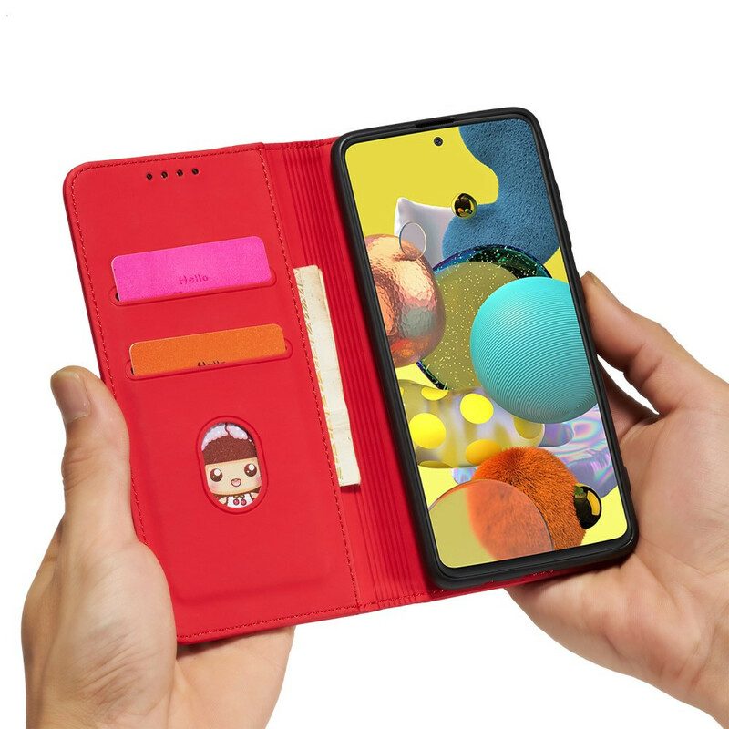 Schutzhülle Für Samsung Galaxy A42 5G Flip Case Kartenhalterständer