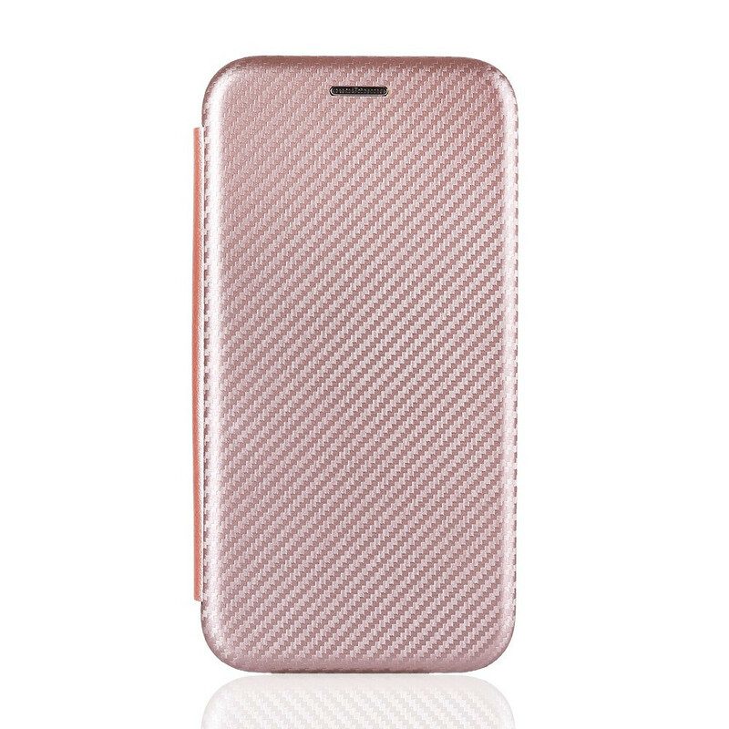 Schutzhülle Für Samsung Galaxy A42 5G Flip Case Kohlefaser