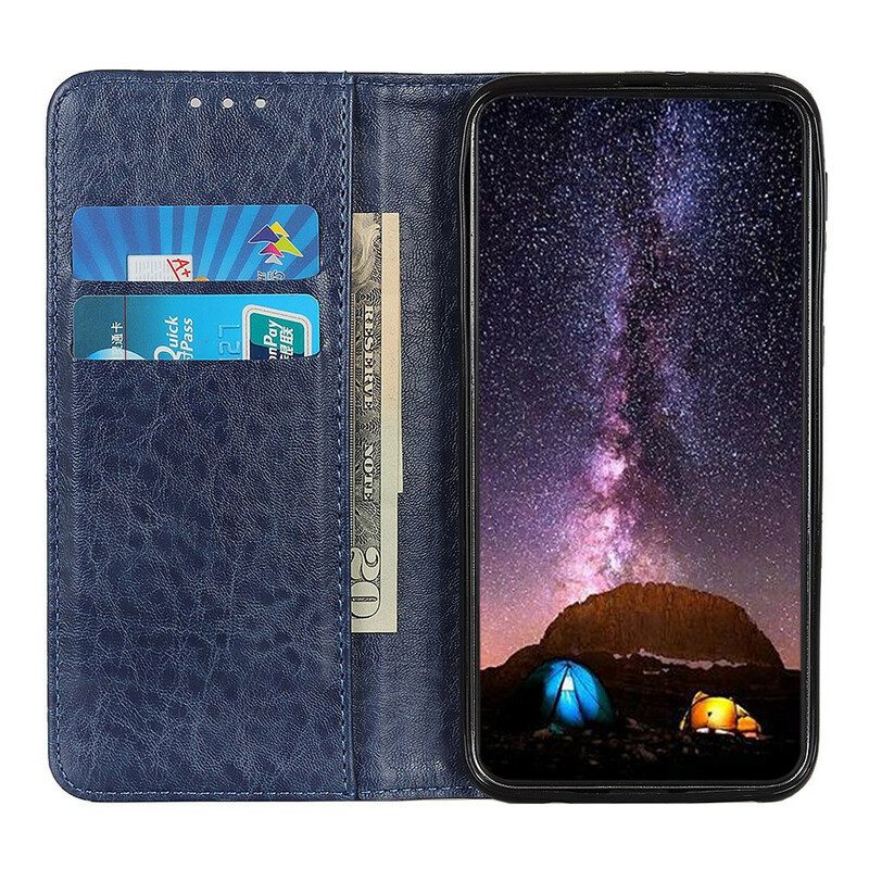 Schutzhülle Für Samsung Galaxy A42 5G Flip Case Stil Leder Nüchternheit