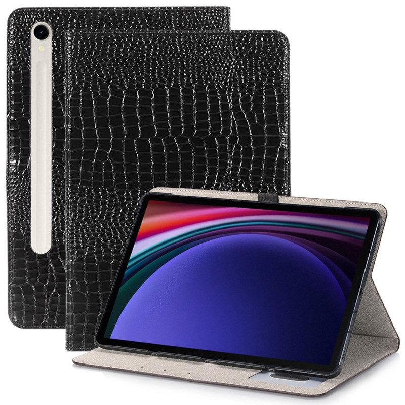 Case Samsung Galaxy Tab S9 Handyhülle Krokodil-stil