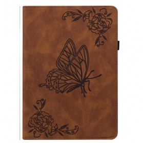 Case Samsung Galaxy Tab S9 Handyhülle Schmetterlinge Und Blumen