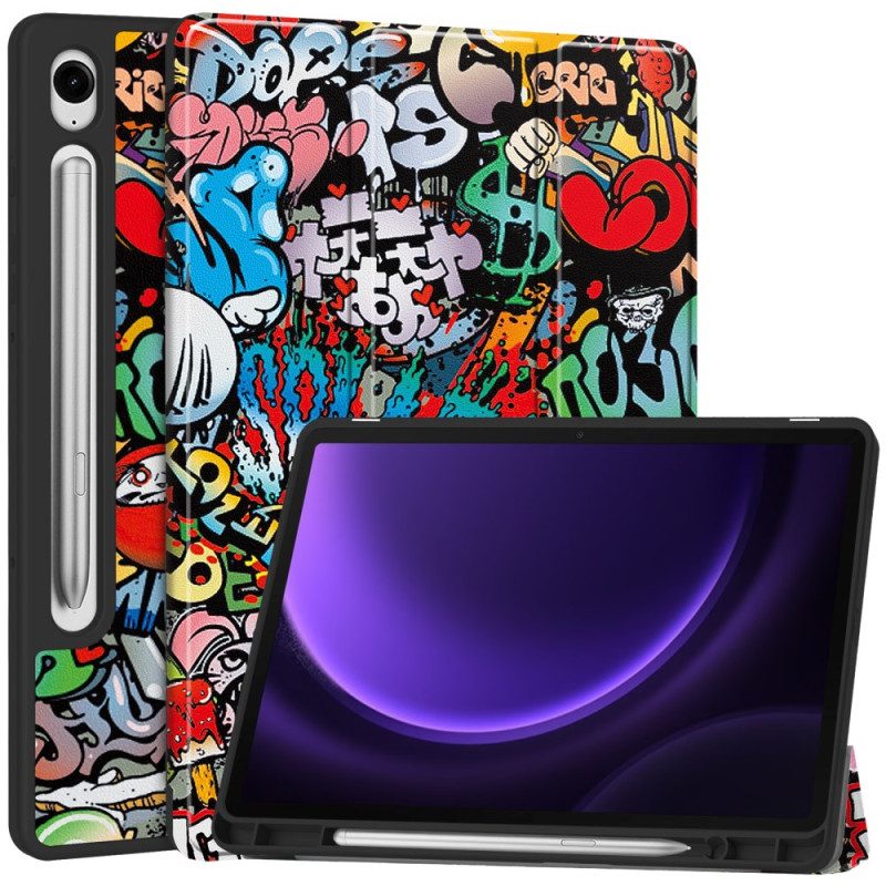 Samsung Galaxy Tab S9 Graffiti-stifthalter