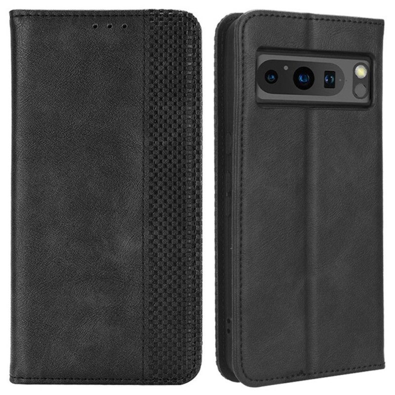 Flip Case Google Pixel 8 Pro Retro-stilvoll