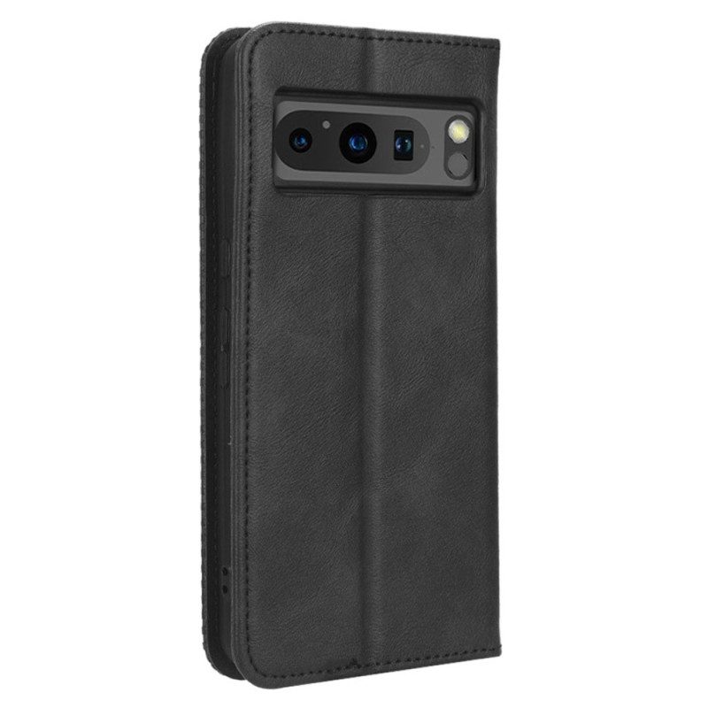 Flip Case Google Pixel 8 Pro Retro-stilvoll