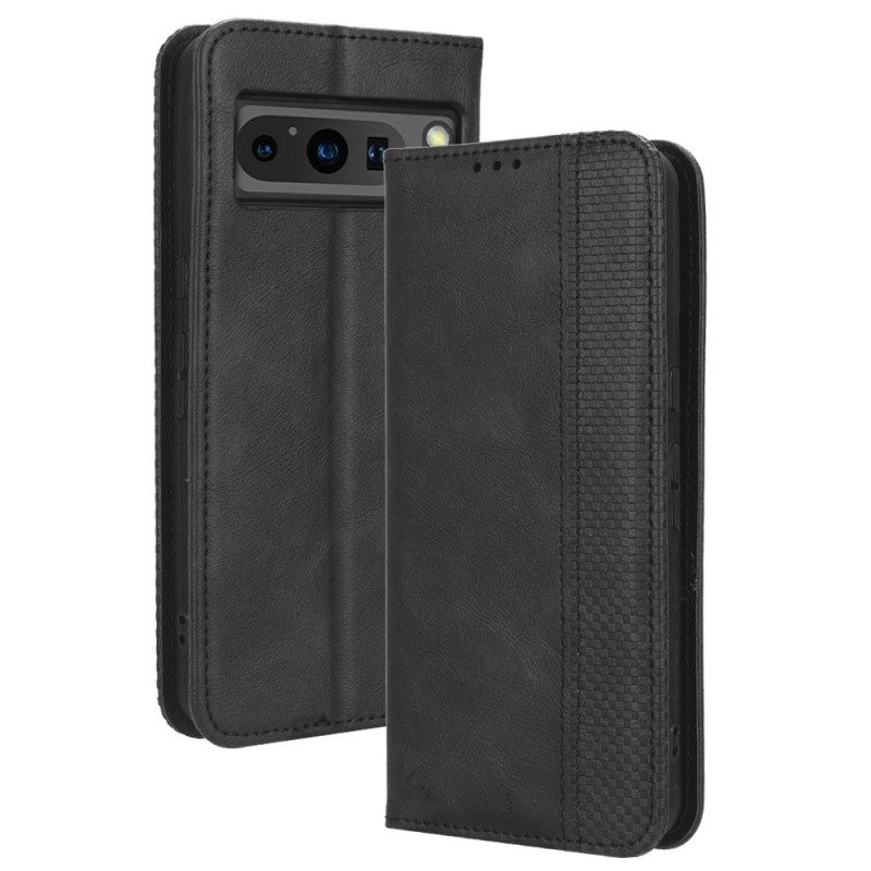 Flip Case Google Pixel 8 Pro Retro-stilvoll