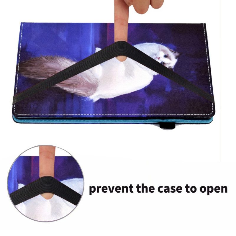 Case Für iPad Pro 11" (2020) Weiße Katze