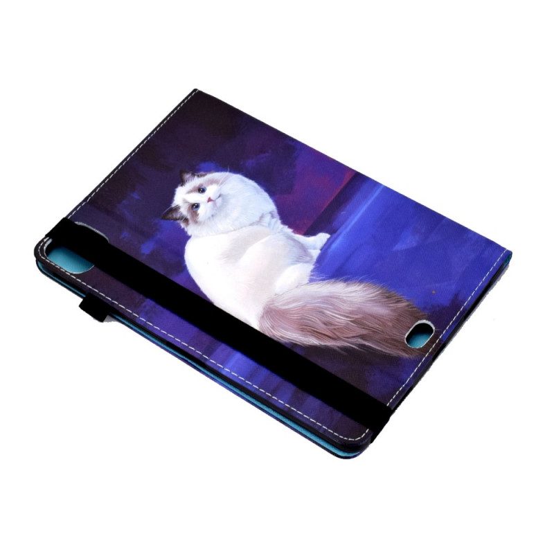 Case Für iPad Pro 11" (2020) Weiße Katze