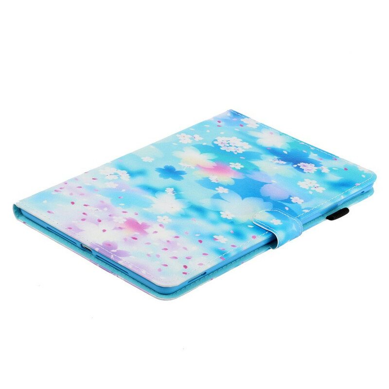 Lederhüllen Für iPad Pro 11" (2020) Aquarellblumen