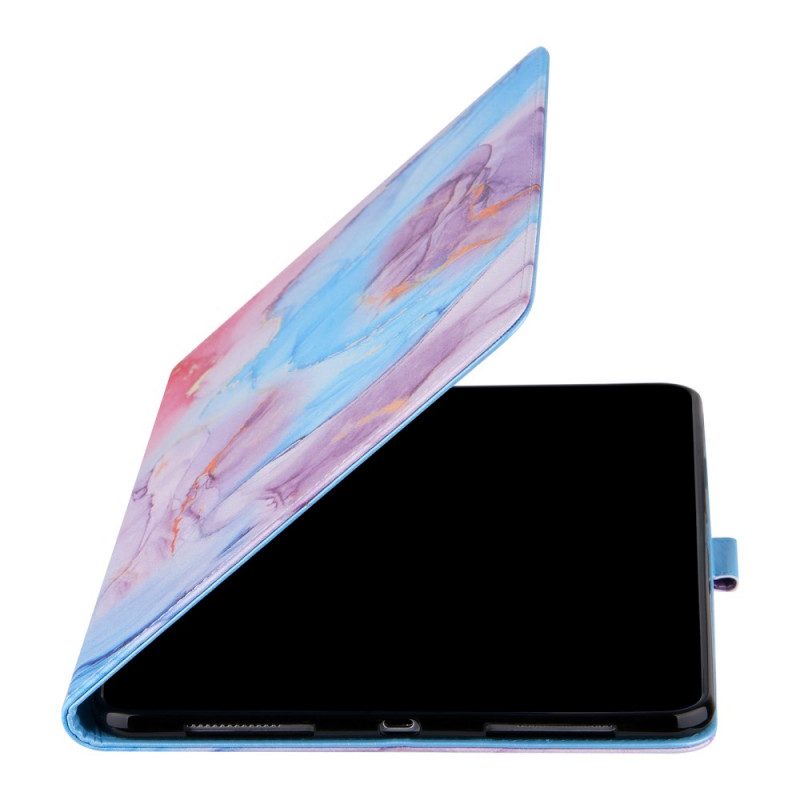 Lederhüllen Für iPad Pro 11" (2020) Stilisierter Marmor