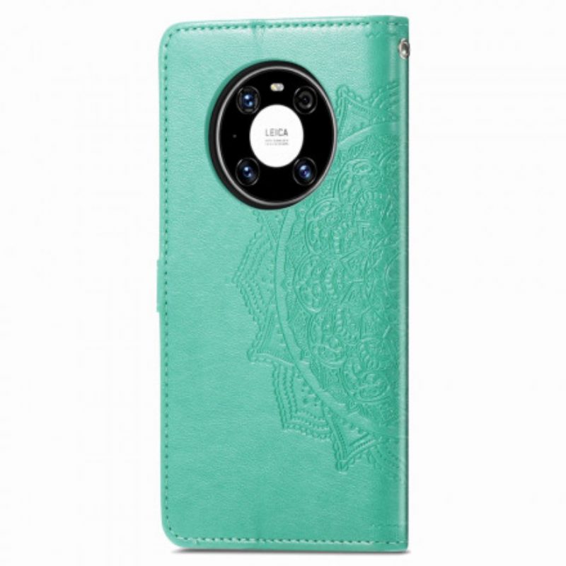 Lederhüllen Für Huawei Mate 40 Pro Mandala-mittelalter