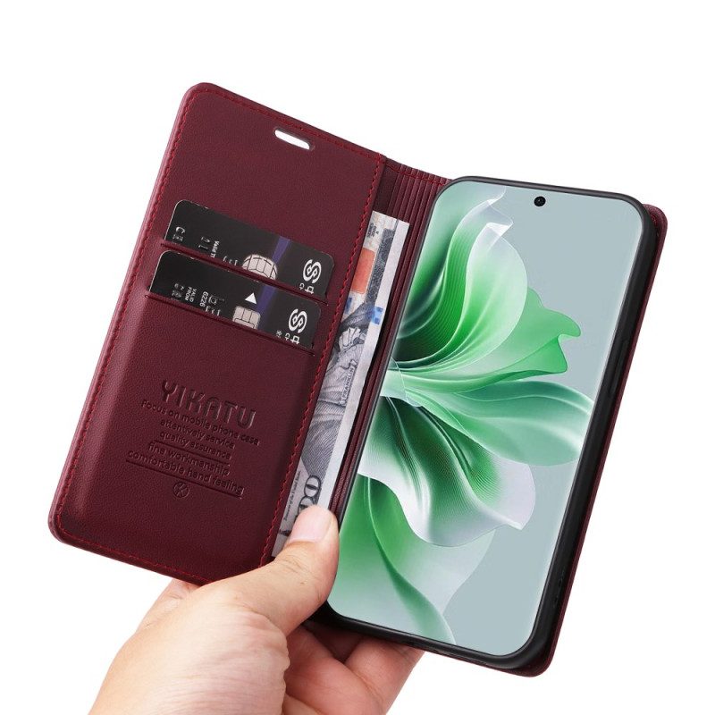 Flip Case Für Oppo Reno 11 Pro 5g Yikatu