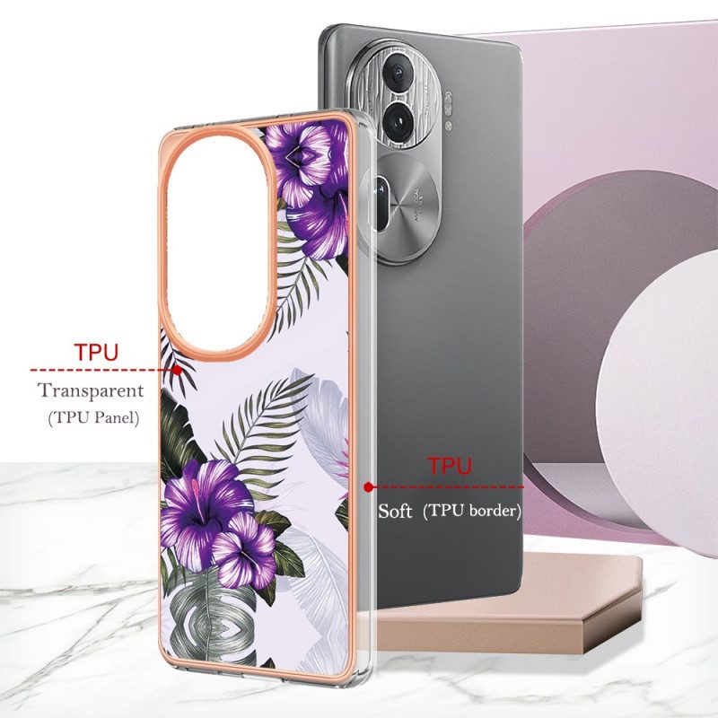 Hülle Oppo Reno 11 Pro 5g Handyhülle Abgelehnter Marmor