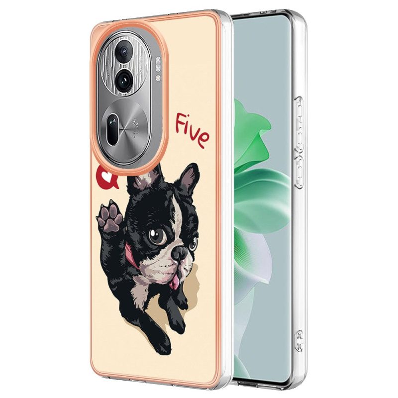 Hülle Oppo Reno 11 Pro 5g Handyhülle Hund Gib Mir Fünf