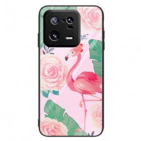 Hülle Für Xiaomi 13 Pro Flamingo-hartglas