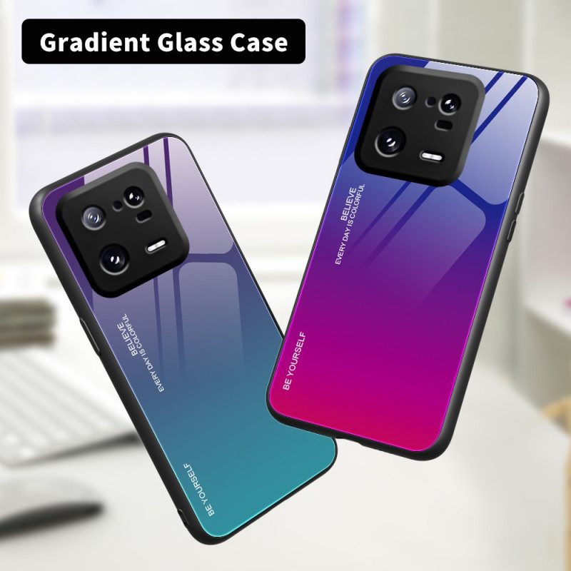 Hülle Für Xiaomi 13 Pro Gehärtetes Glas. Sei Du Selbst