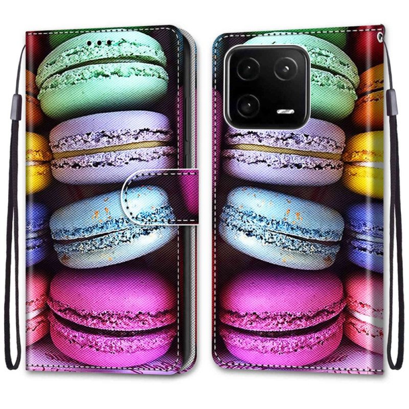 Lederhüllen Für Xiaomi 13 Pro Macarons