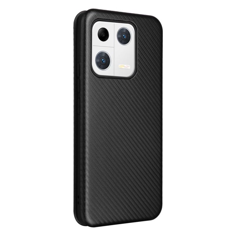 Schutzhülle Für Xiaomi 13 Pro Flip Case Kohlefaser