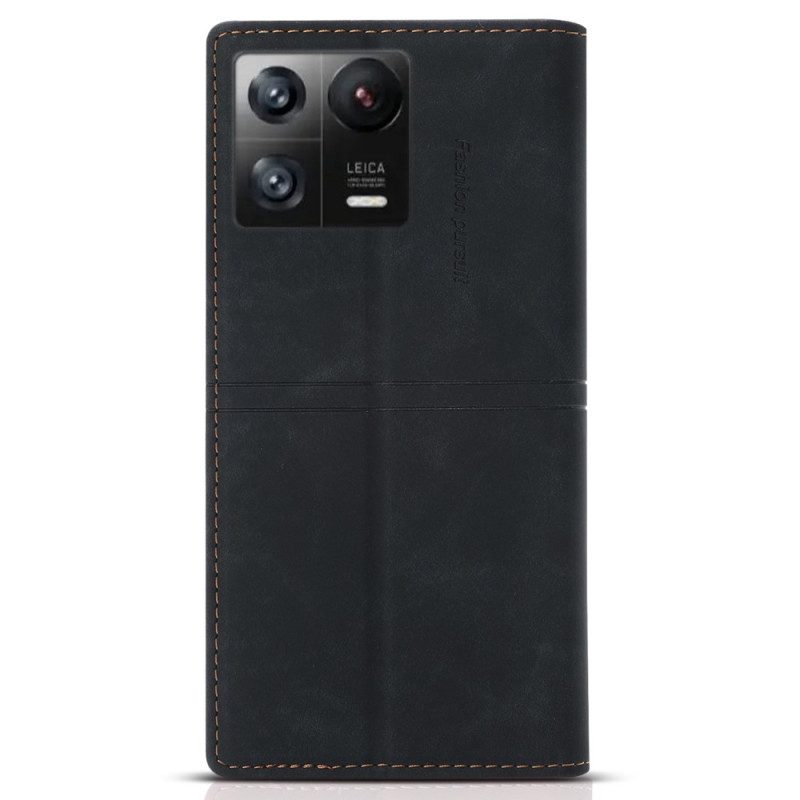 Schutzhülle Für Xiaomi 13 Pro Flip Case Leder-styling