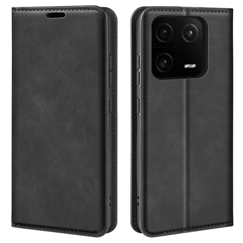 Schutzhülle Für Xiaomi 13 Pro Flip Case Vintage-serie