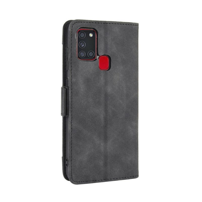 Flip Case Für Samsung Galaxy A21s Multi-card Premier Class