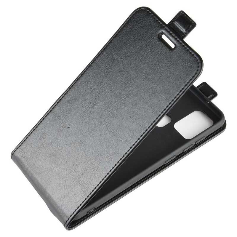 Lederhüllen Für Samsung Galaxy A21s Flip Case Faltender Ledereffekt