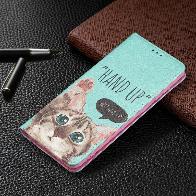 Schutzhülle Für Samsung Galaxy A21s Flip Case Hand-up