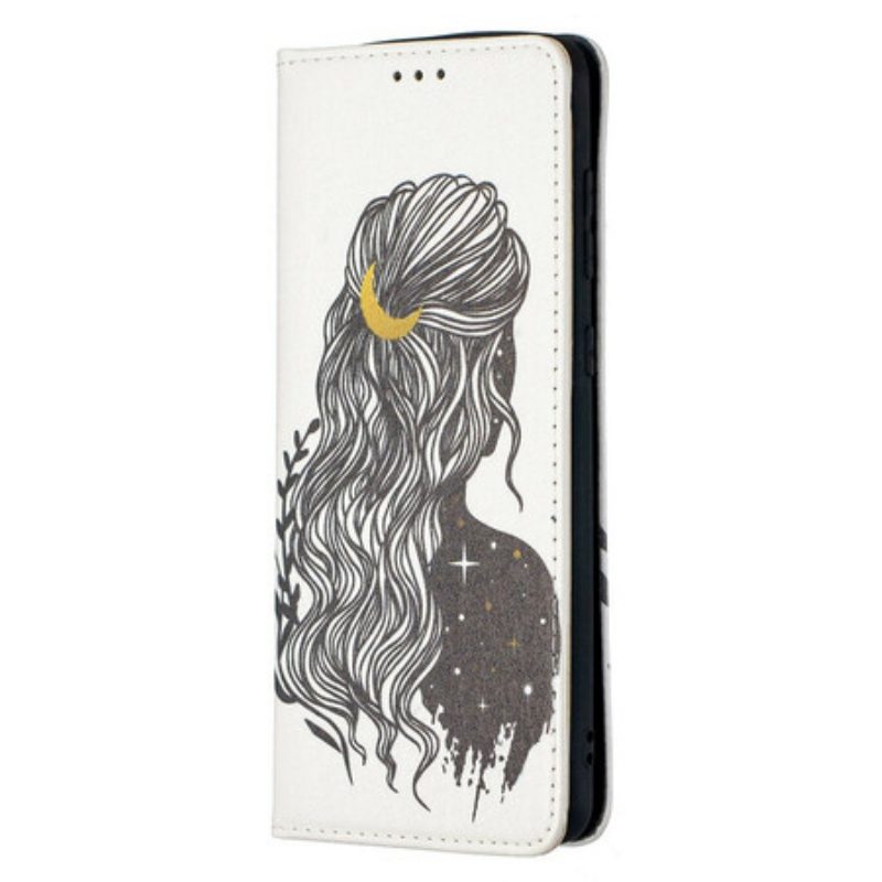 Schutzhülle Für Samsung Galaxy A21s Flip Case Schöne Haare