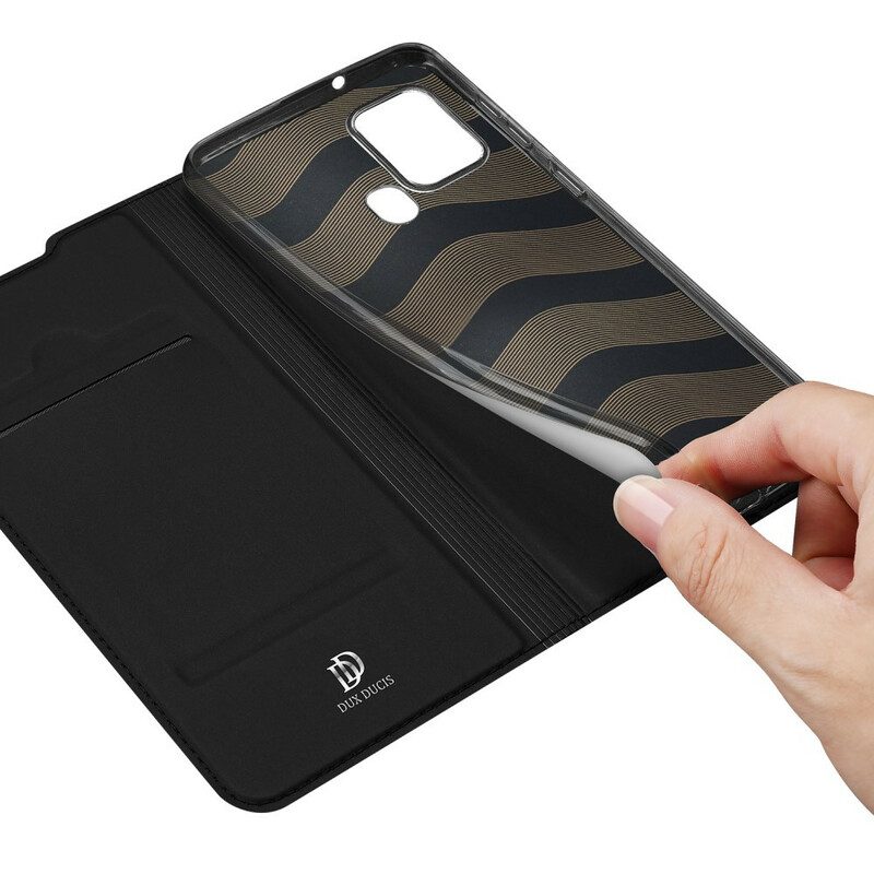 Schutzhülle Für Samsung Galaxy A21s Flip Case Skin Pro Dux Ducis