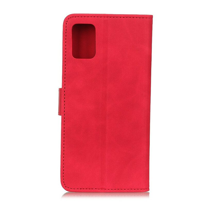 Flip Case Für Xiaomi Mi 10 Lite Matter Vintage-ledereffekt Khazneh