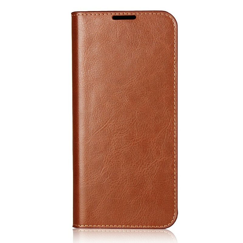 Schutzhülle Für Xiaomi Mi 10 Lite Flip Case Echtes Leder