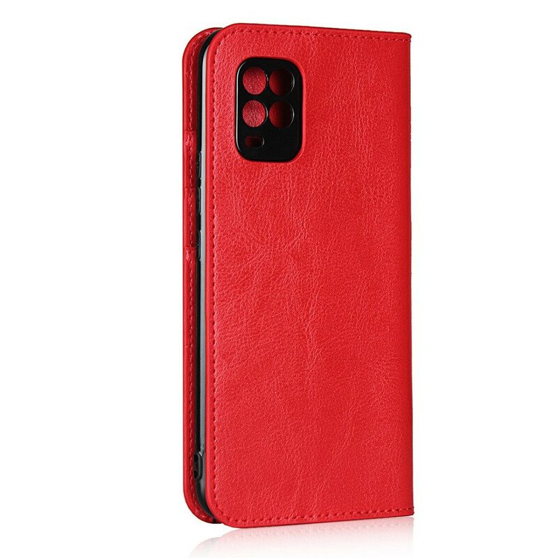 Schutzhülle Für Xiaomi Mi 10 Lite Flip Case Echtes Leder