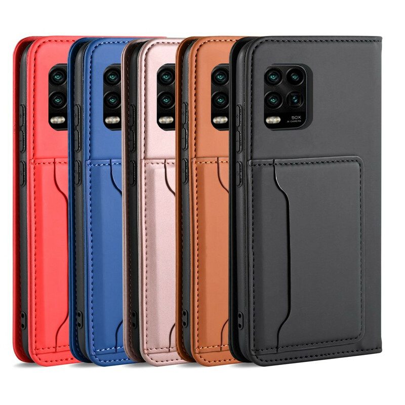 Schutzhülle Für Xiaomi Mi 10 Lite Flip Case Kartenhalterständer