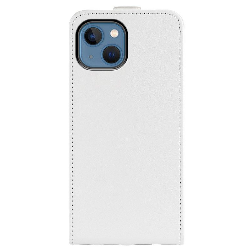 Flip Case Für iPhone 14 Plus Flip Case Vertikale Retro-klappe