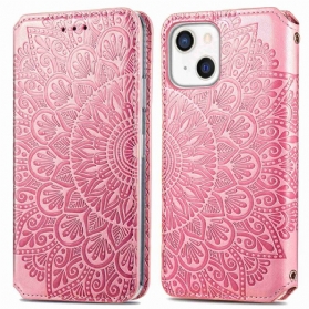 Schutzhülle Für iPhone 14 Plus Flip Case Mandala