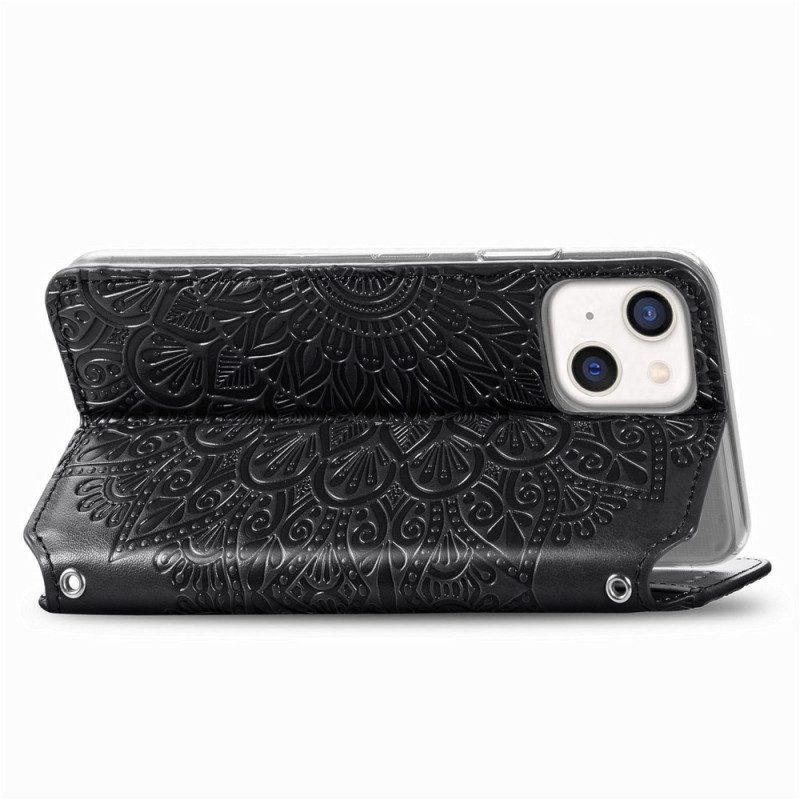 Schutzhülle Für iPhone 14 Plus Flip Case Mandala