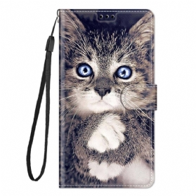 Flip Case Für Xiaomi 12 / 12X Mit Kordel Katzen Katzen Tanga Katzen