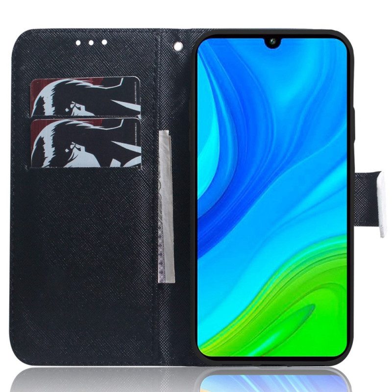 Flip Case Für Xiaomi 12 / 12X Mit Kordel Riemchen-mandala