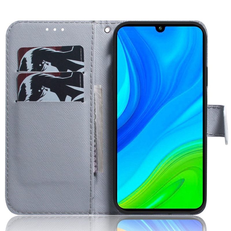 Flip Case Für Xiaomi 12 / 12X Mit Kordel Tanga Mops