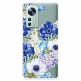 Handyhülle Für Xiaomi 12 / 12X Verzauberte Blumen