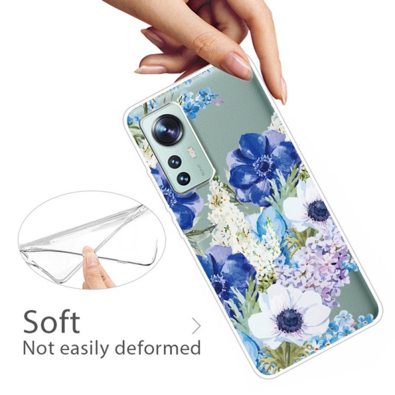 Handyhülle Für Xiaomi 12 / 12X Verzauberte Blumen