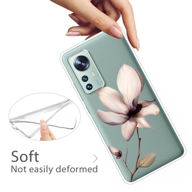 Hülle Für Xiaomi 12 / 12X Transparente Eine Blume