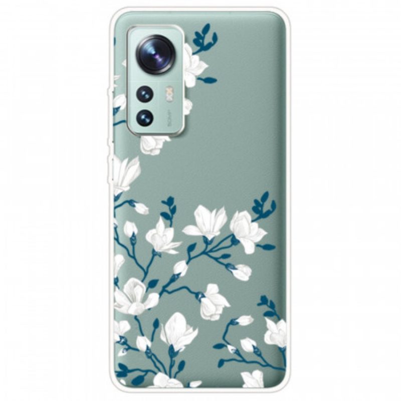 Hülle Für Xiaomi 12 / 12X Weiße Blumen