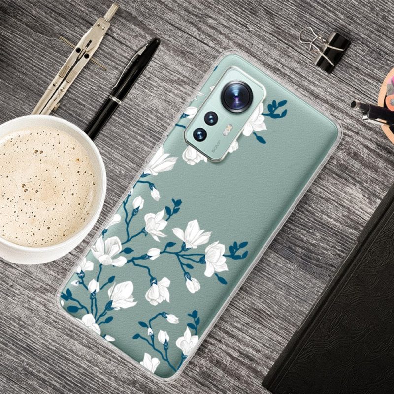 Hülle Für Xiaomi 12 / 12X Weiße Blumen