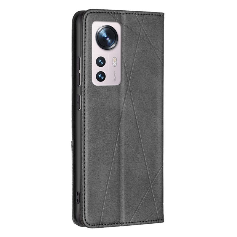 Schutzhülle Für Xiaomi 12 / 12X Flip Case Künstlerstil