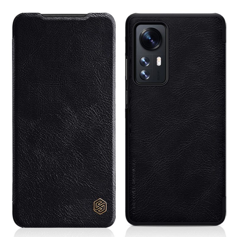 Schutzhülle Für Xiaomi 12 / 12X Flip Case Nillkin Qin-serie