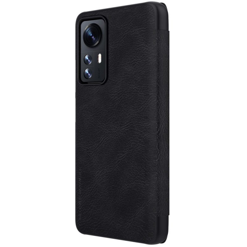 Schutzhülle Für Xiaomi 12 / 12X Flip Case Nillkin Qin-serie