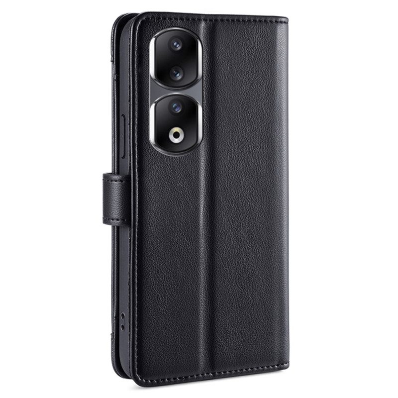 Flip Case Für Honor 90 Pro Trageband Und Schultergurt