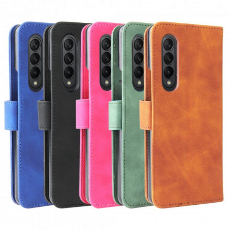 Flip Case Für Samsung Galaxy Z Fold 3 5G Hautberührung